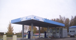 Работы для сети АЗС «Газпром»